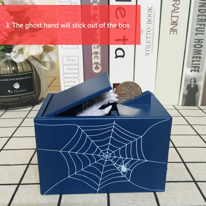 Electronic Money Box Spider