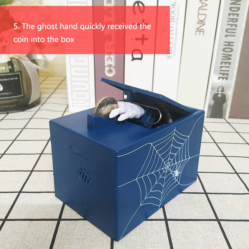 Electronic Money Box Spider