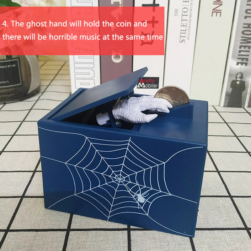 Electronic Money Box Spider