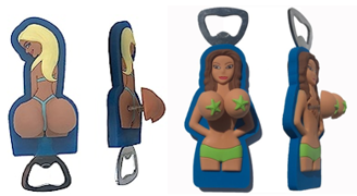 Bobble Babe Bottle Opener