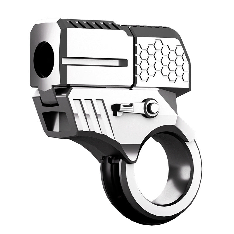 Alloy Gun Fidget Ring EDC Fidget Spinner Metal Hand Spinner