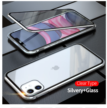 360 Magnetic Adsorption Metal Case For iPhone