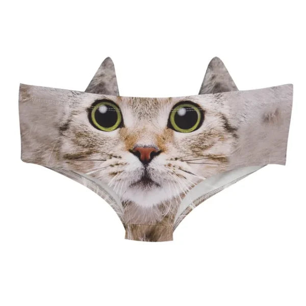 Kitty Cat 3D Ears Panties