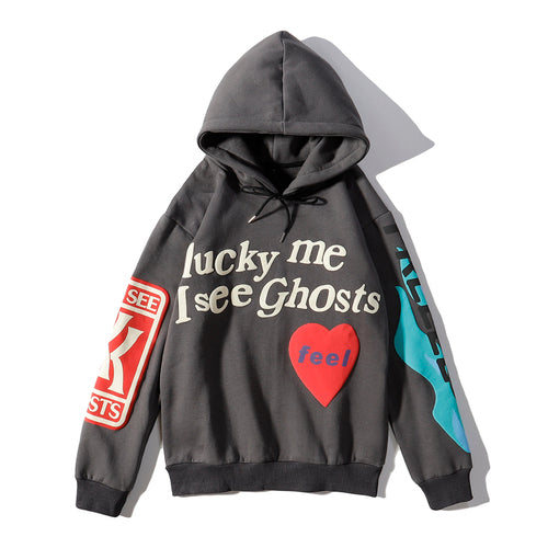 Kanye West Pullover Flannel Hoodies