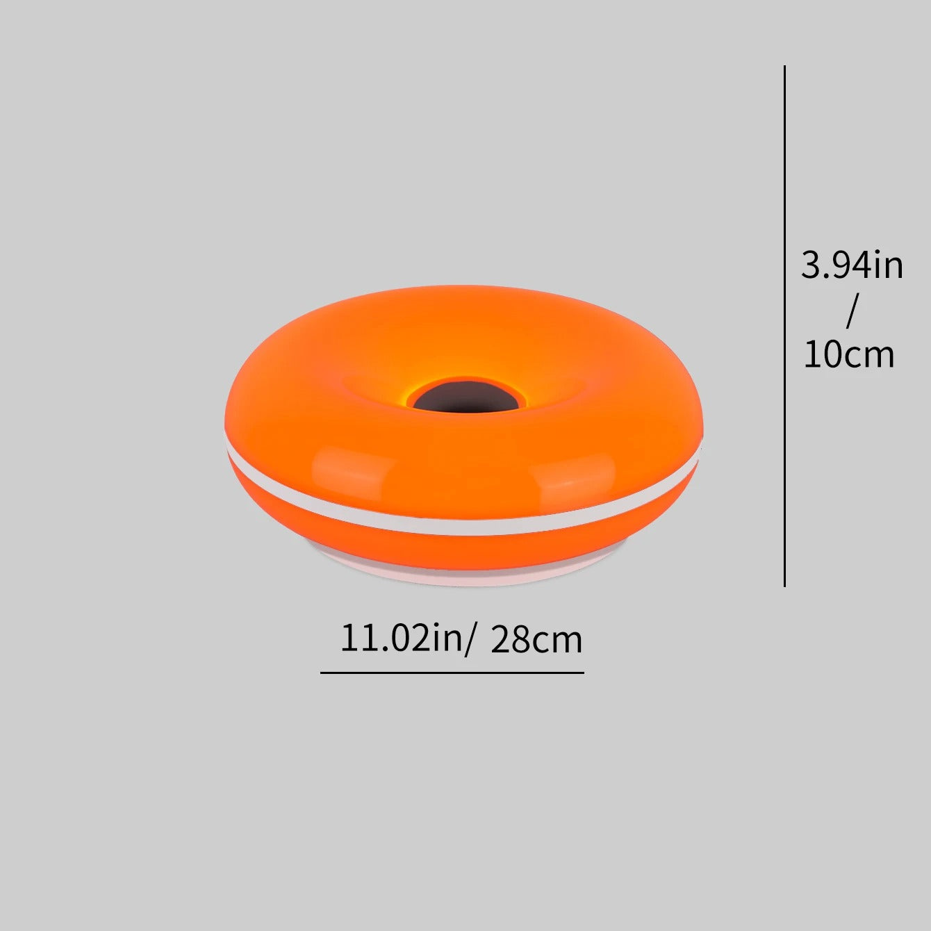 Bauhaus donut table lamp