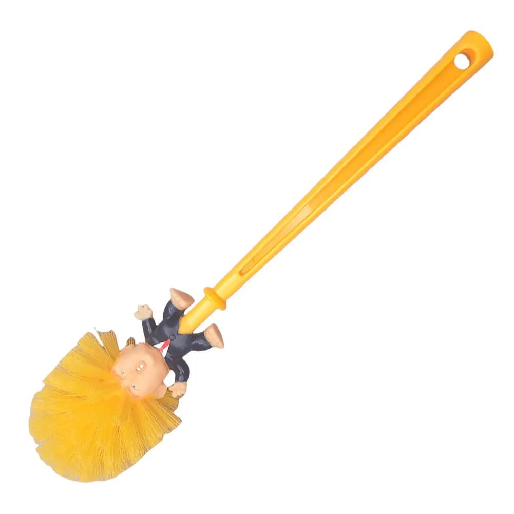 Funny Toilet Cleaning Brush Novelty Donald Bathroom