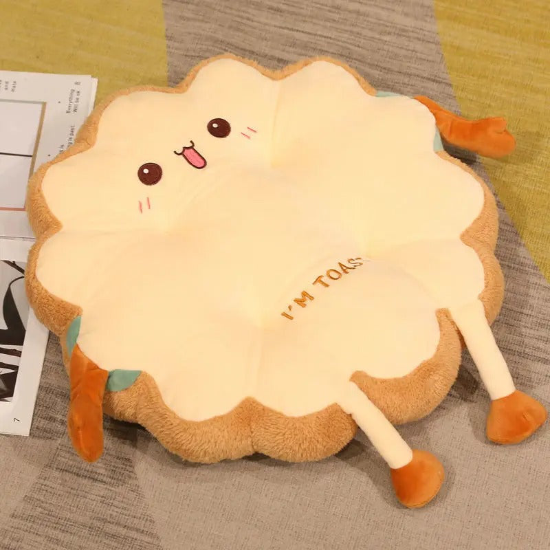 Cute Plush Doll Simulation Kawaii Bread Toast Cushion