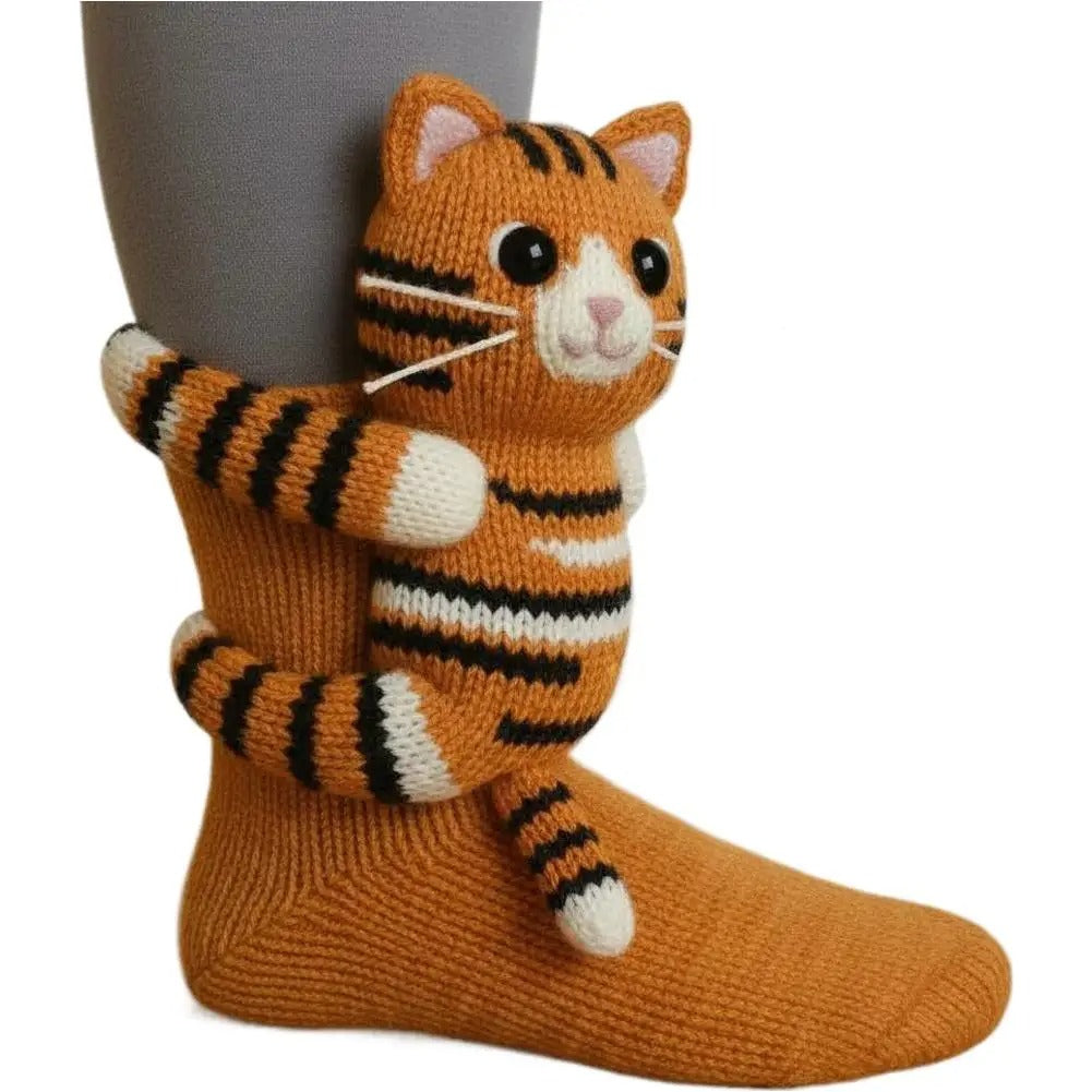 3D Knit Animal Socks Cute Floor Socks