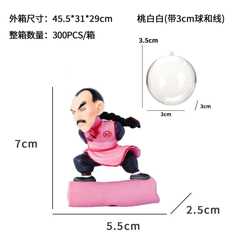 Son Goku Q Version Mini Action Figure fish tank