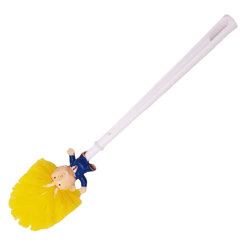 Funny Toilet Cleaning Brush Novelty Donald Bathroom
