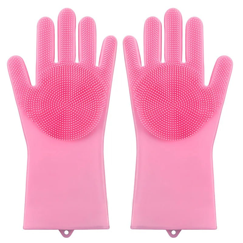 Pet Dog bath gloves Cat brush silicone