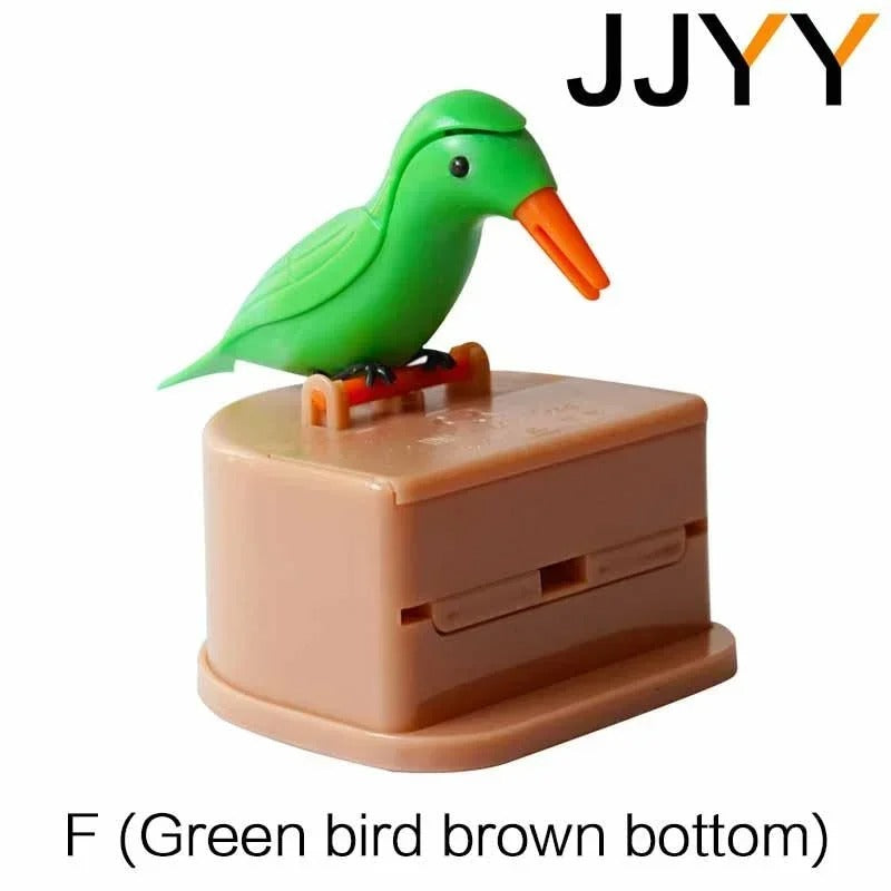 Bird toothpick holder