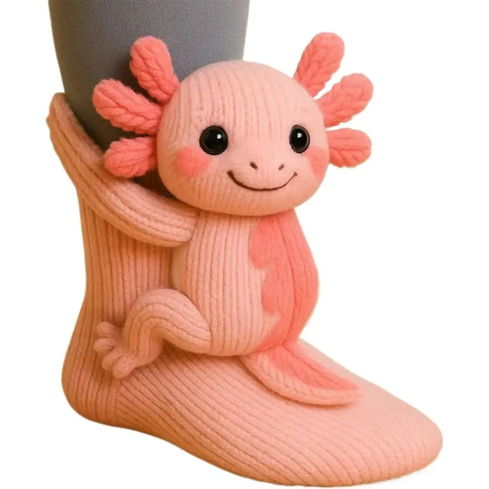 3D Knit Animal Socks Cute Floor Socks
