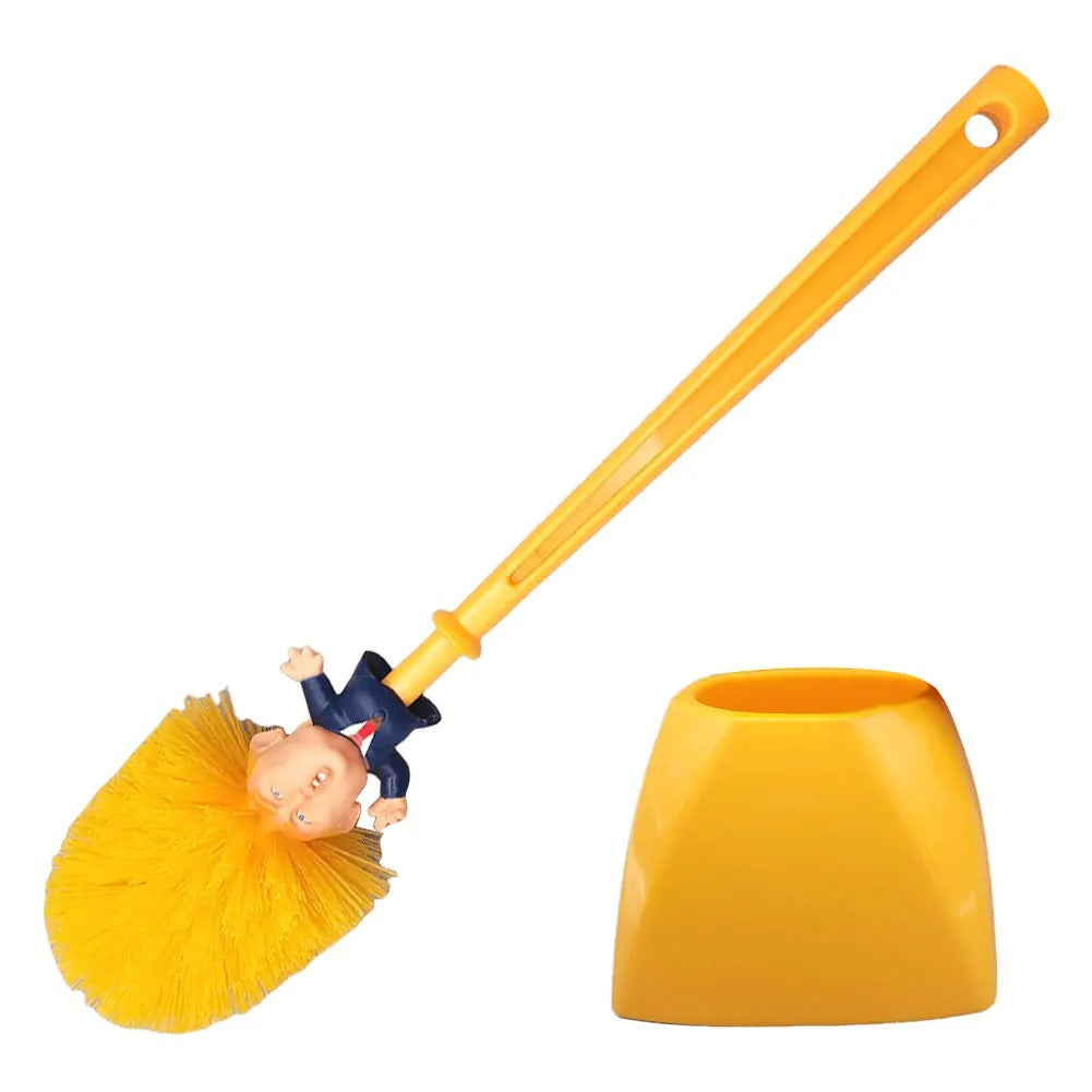 Funny Toilet Cleaning Brush Novelty Donald Bathroom