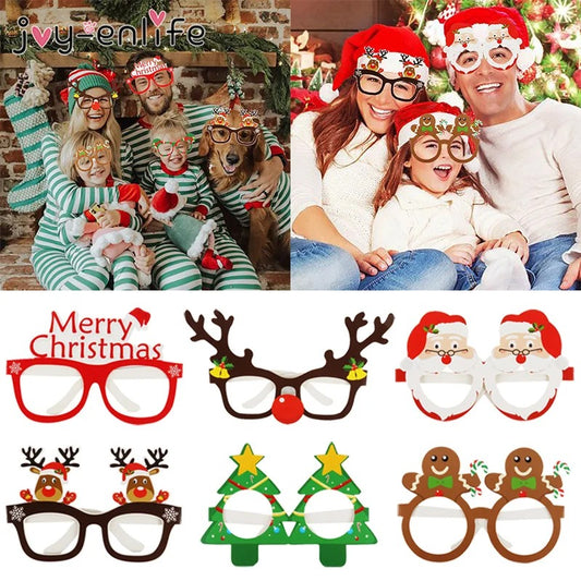 Christmas Glasses  (9 Pieces)