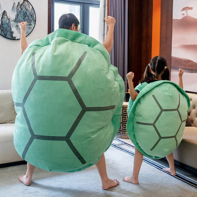 Wearable Funny Turtle Shell Plush Pillow