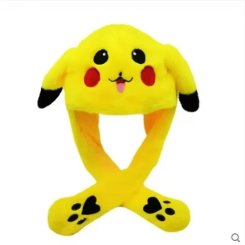 Bunny Hat With Press Paw-to-Move Ears