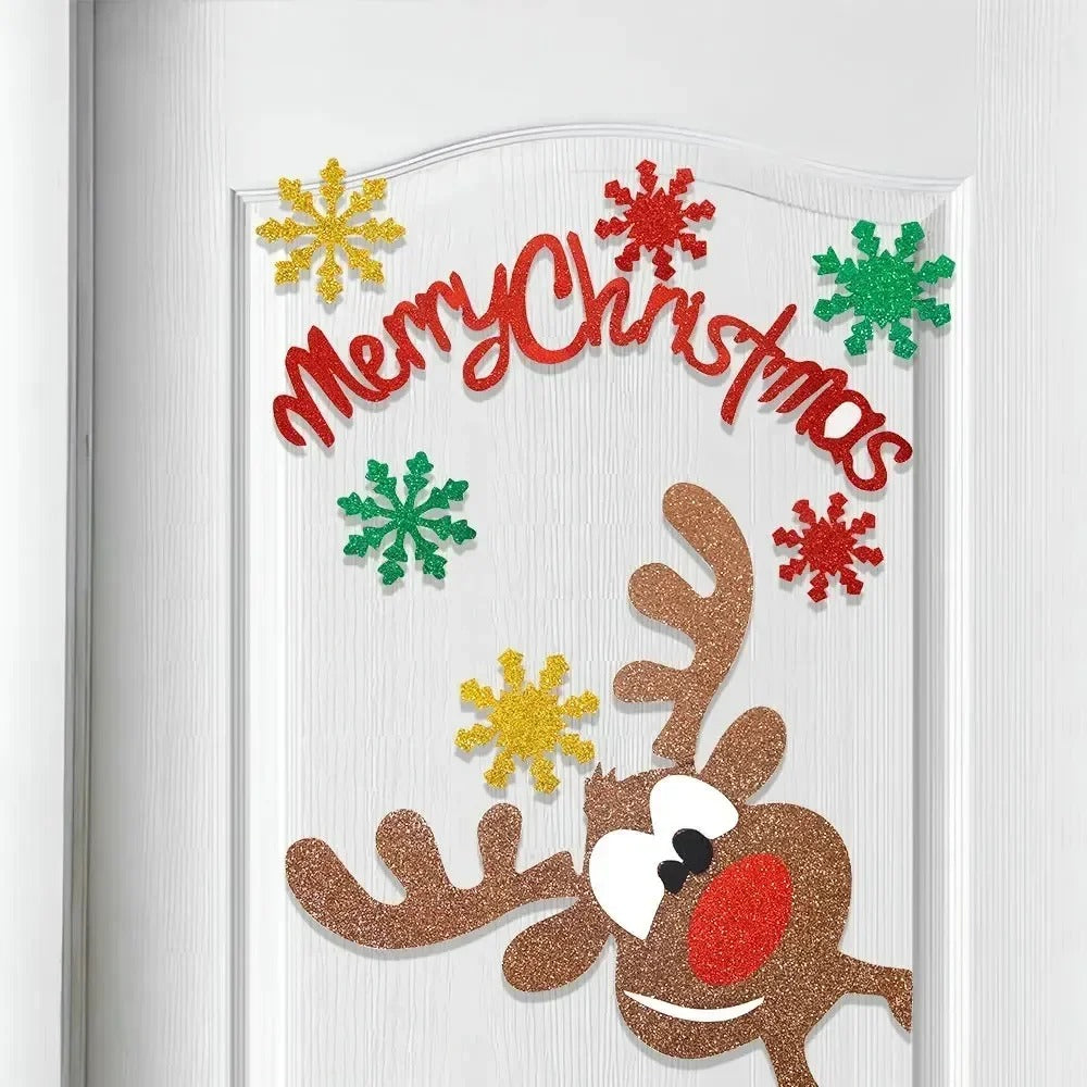 Christmas Door Window Stickers