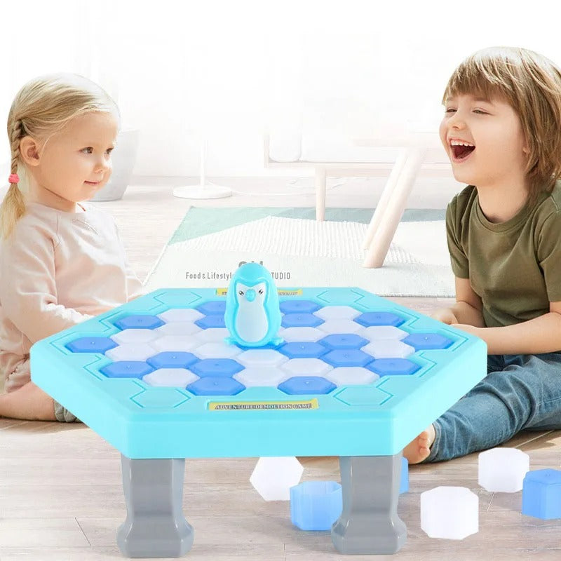 Save Penguin On Ice Game