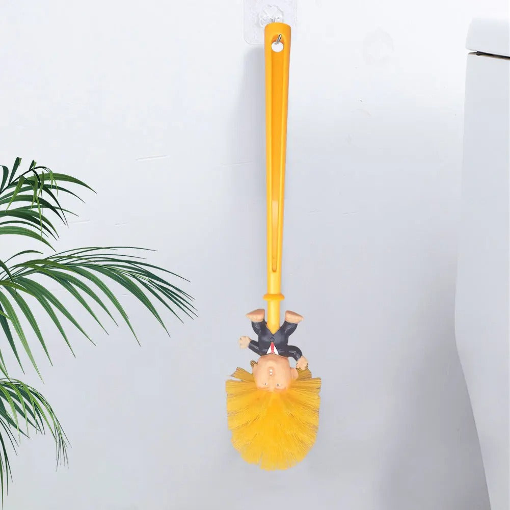 Funny Toilet Cleaning Brush Novelty Donald Bathroom
