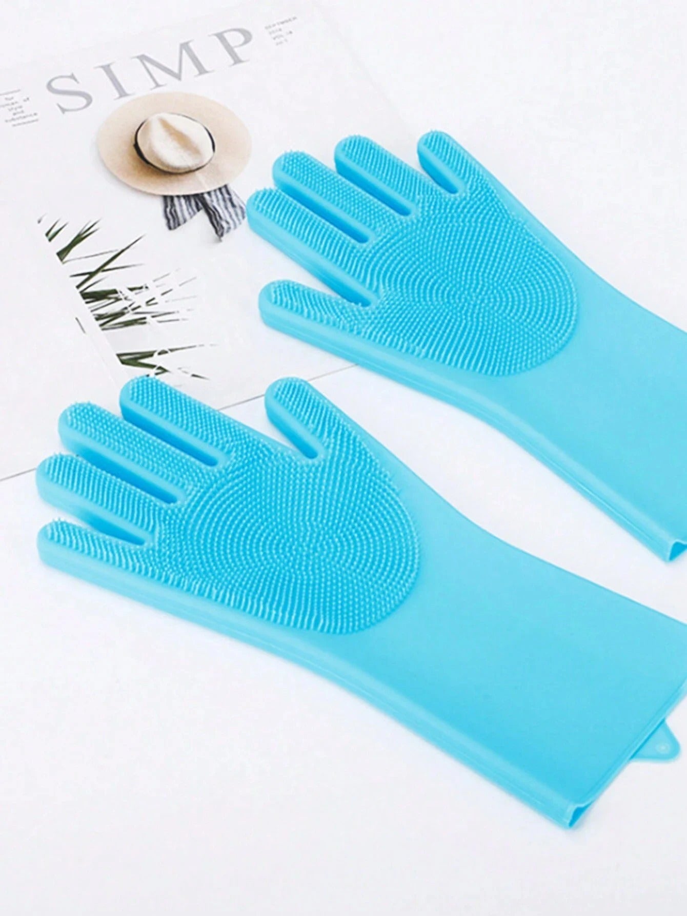 Pet Dog bath gloves Cat brush silicone