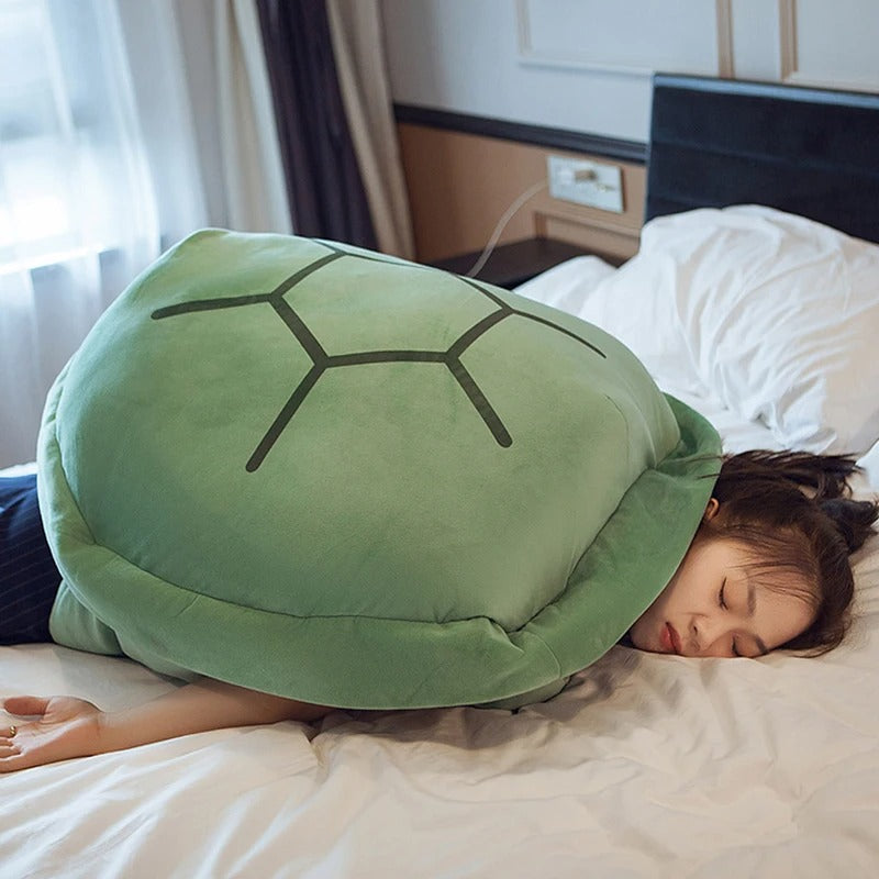 Wearable Funny Turtle Shell Plush Pillow