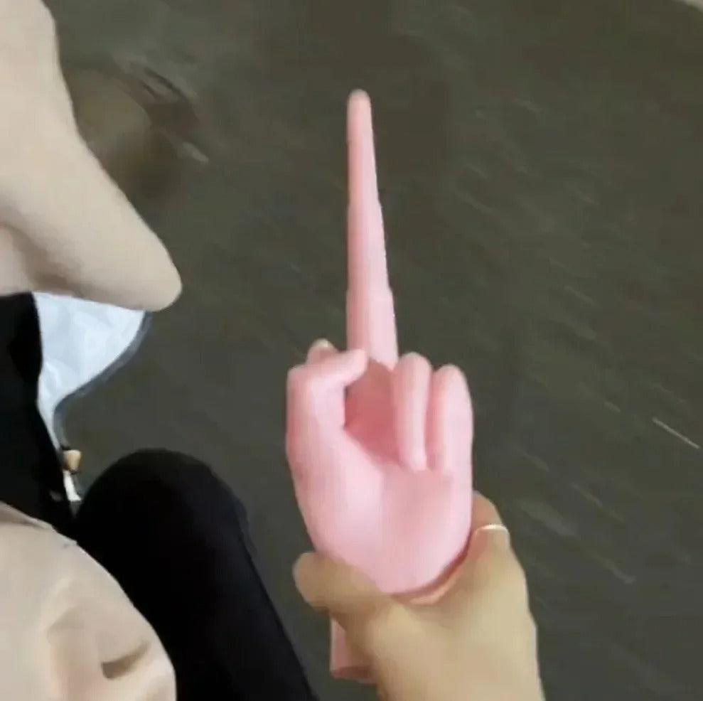 Hot 3D Middle Finger Model Toys/Funny