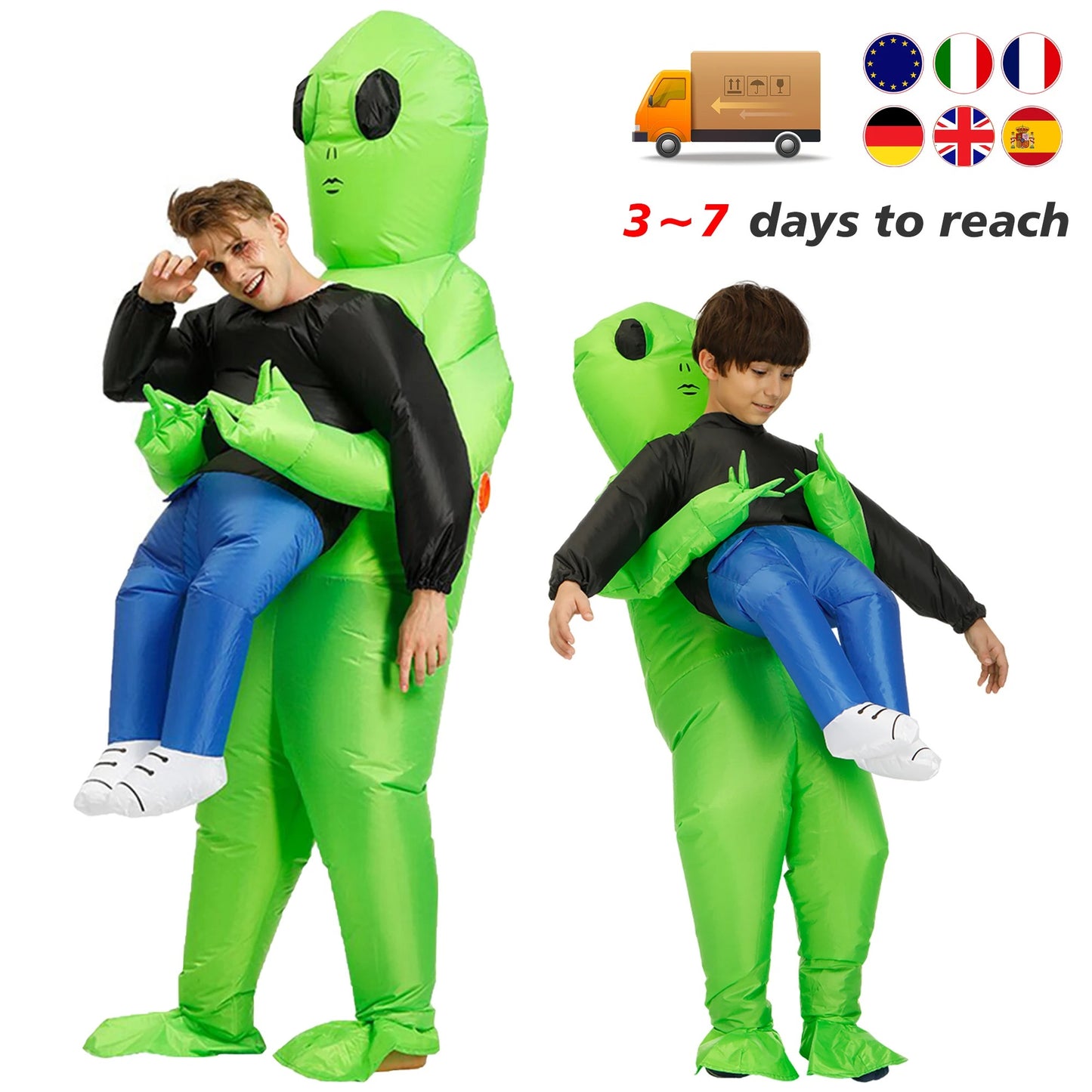 ET-Aliens Inflatable Costume