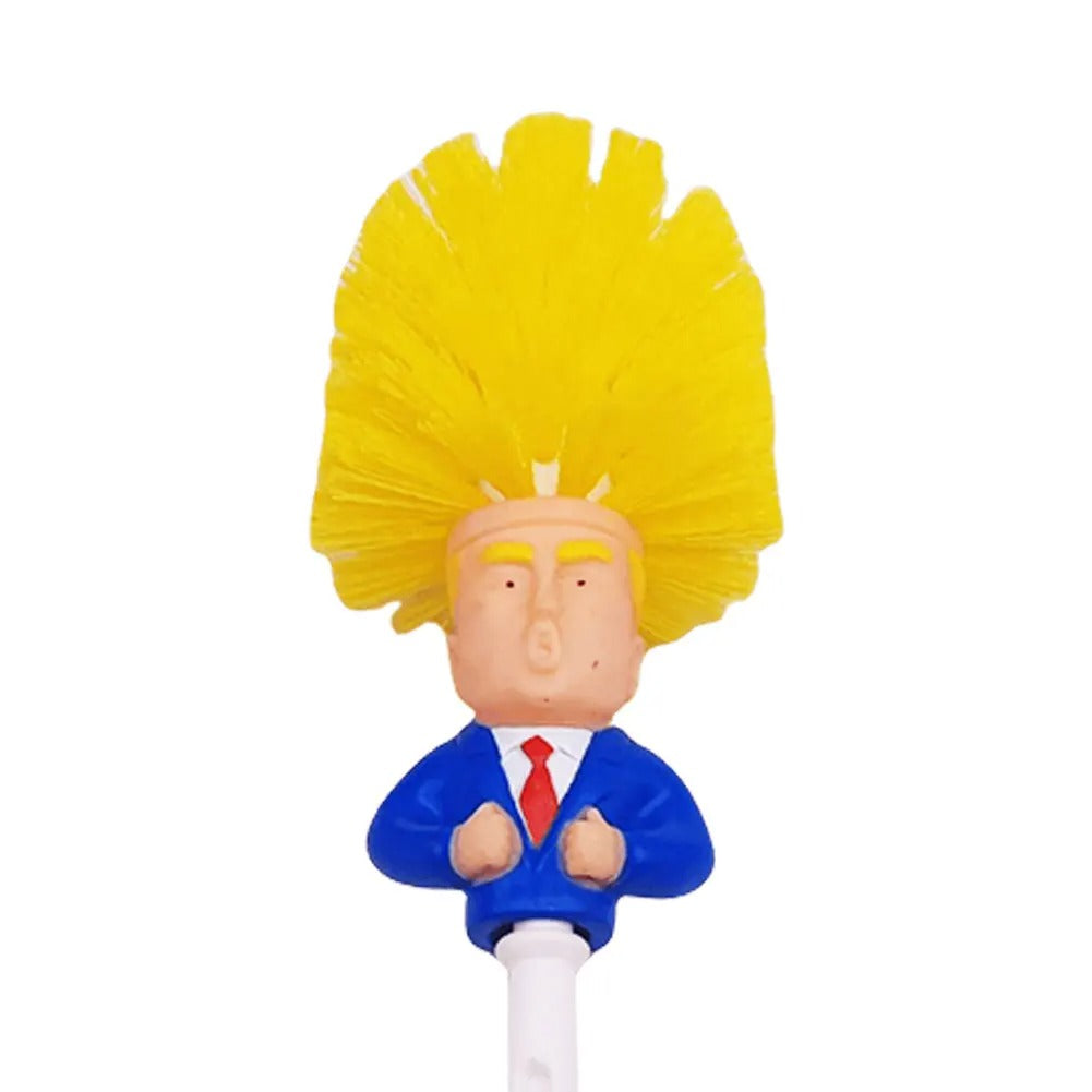 Funny Toilet Cleaning Brush Novelty Donald Bathroom