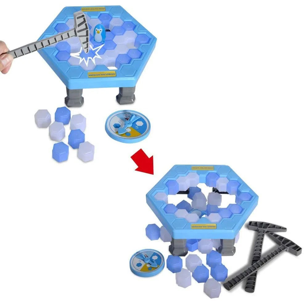 Save Penguin On Ice Game