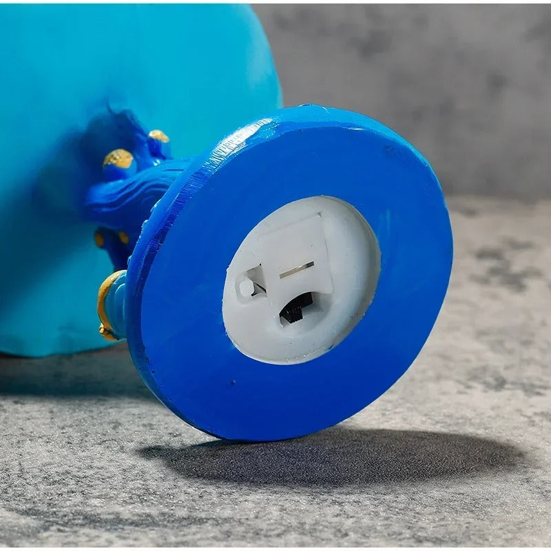 Whimsical Mushroom Garden Stained Glass Lamp