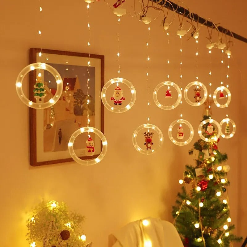 Christmas Wish Ball LED Fairy Curtain Light String