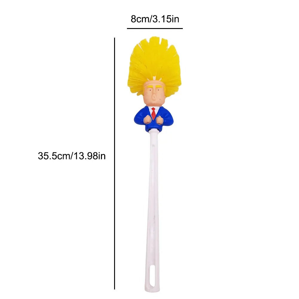 Funny Toilet Cleaning Brush Novelty Donald Bathroom