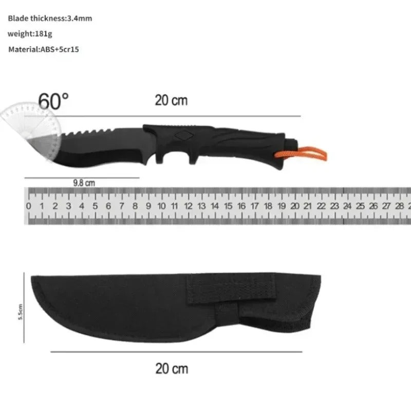 Outdoor Camping Tactical Straight Knife