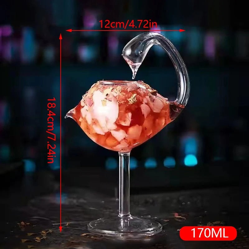 Octopus Jellyfish Tentacles Shaped Cocktail Glass