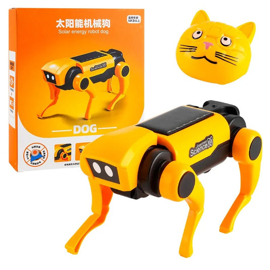 Robot Dog Science Experiment Kits Solar Powered Puppy