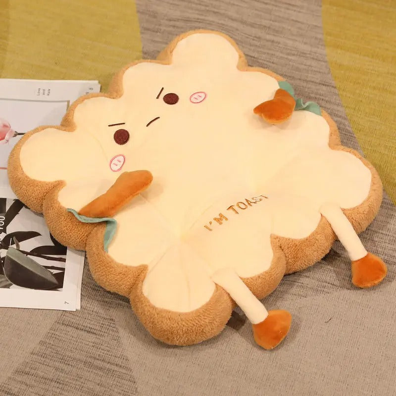 Cute Plush Doll Simulation Kawaii Bread Toast Cushion