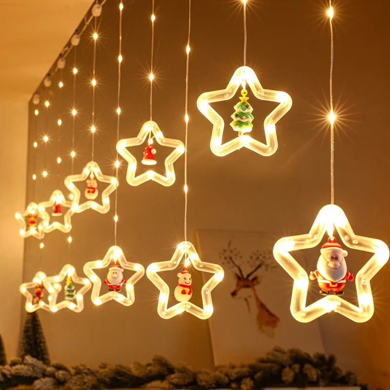 Christmas Wish Ball LED Fairy Curtain Light String