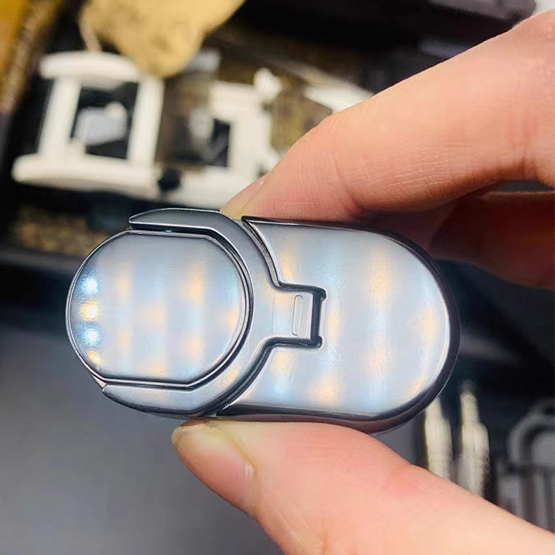Cool Fidget Slider EDC Decompression Metal Toys Push Slider Magnetic Decompression