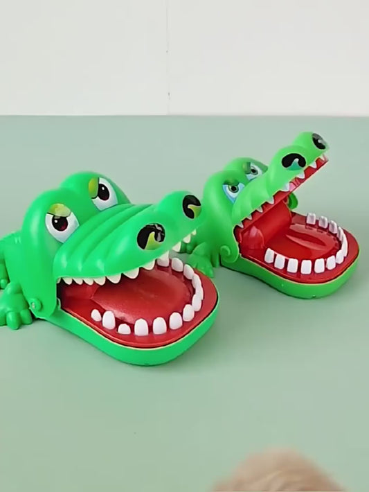 Crocodile Teeth Toys For Kids Alligator Biting Finger Dentist Games.