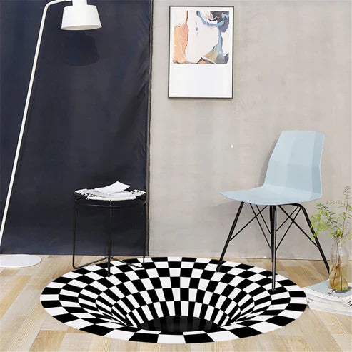 3D Carpet Round Floormat