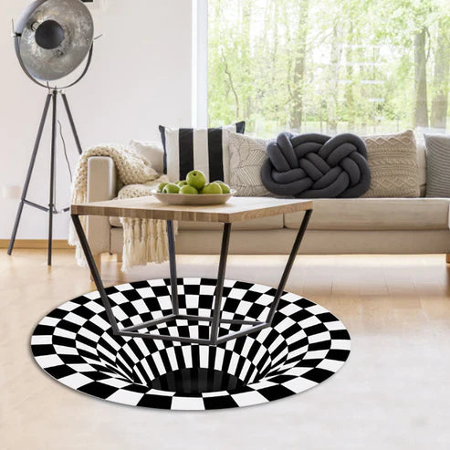 3D Carpet Round Floormat