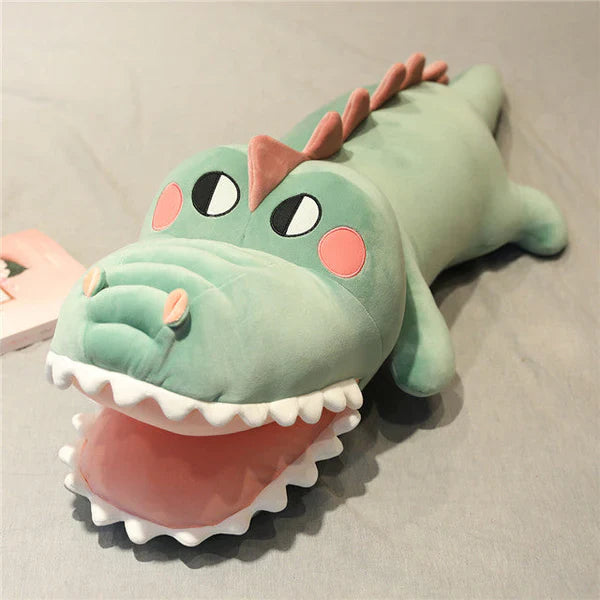 70-130CM Big Tooth Crocodile Plush Toys Pillow