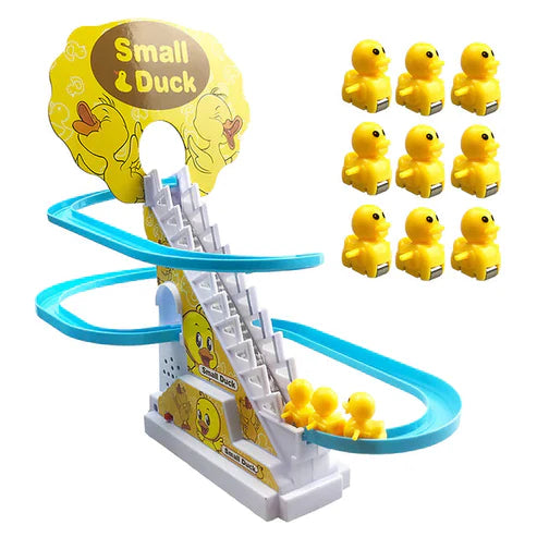 Electric Duck Climbing Stairs Toy