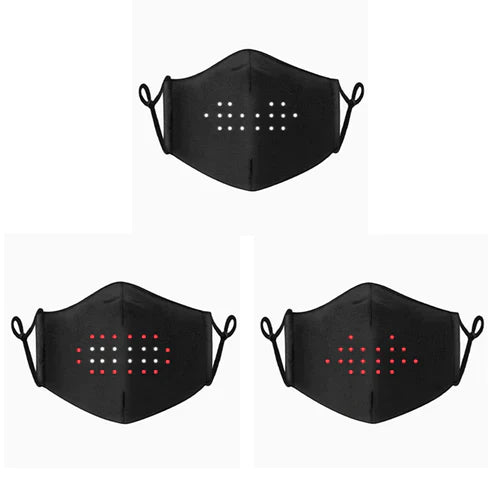 Voice Activated LED Face Mask