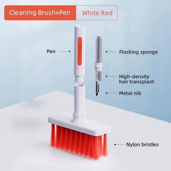 Multifunctional Keyboard Brush Earphone Cleaner