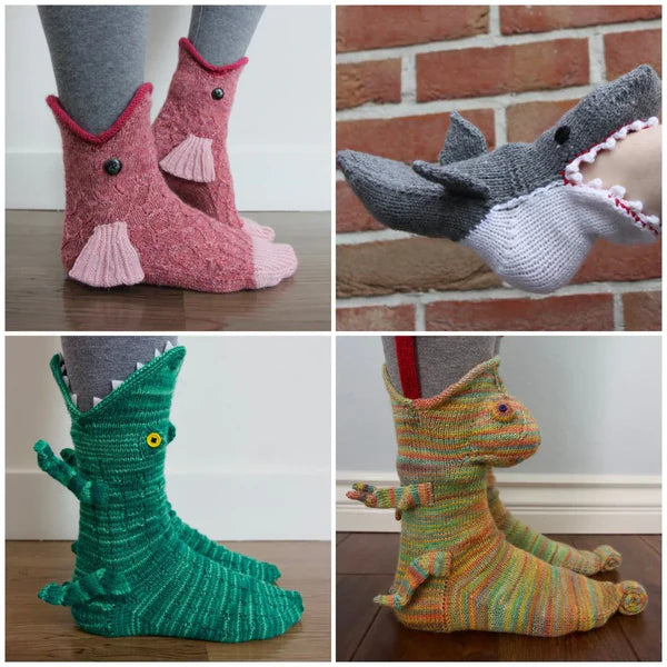 Three-Dimensional Cat Printed Mid Tube Socks