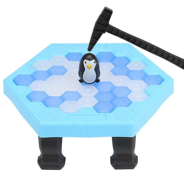 Save Penguin On Ice Game