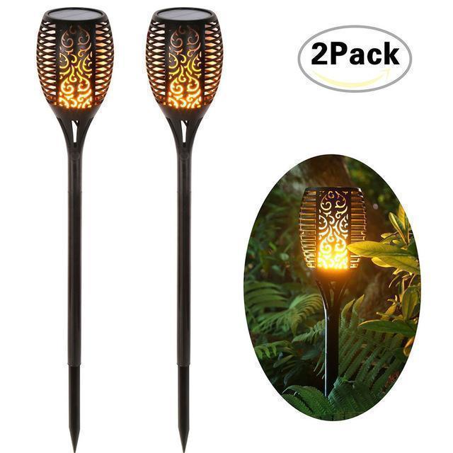 Solar Flame LED Lights