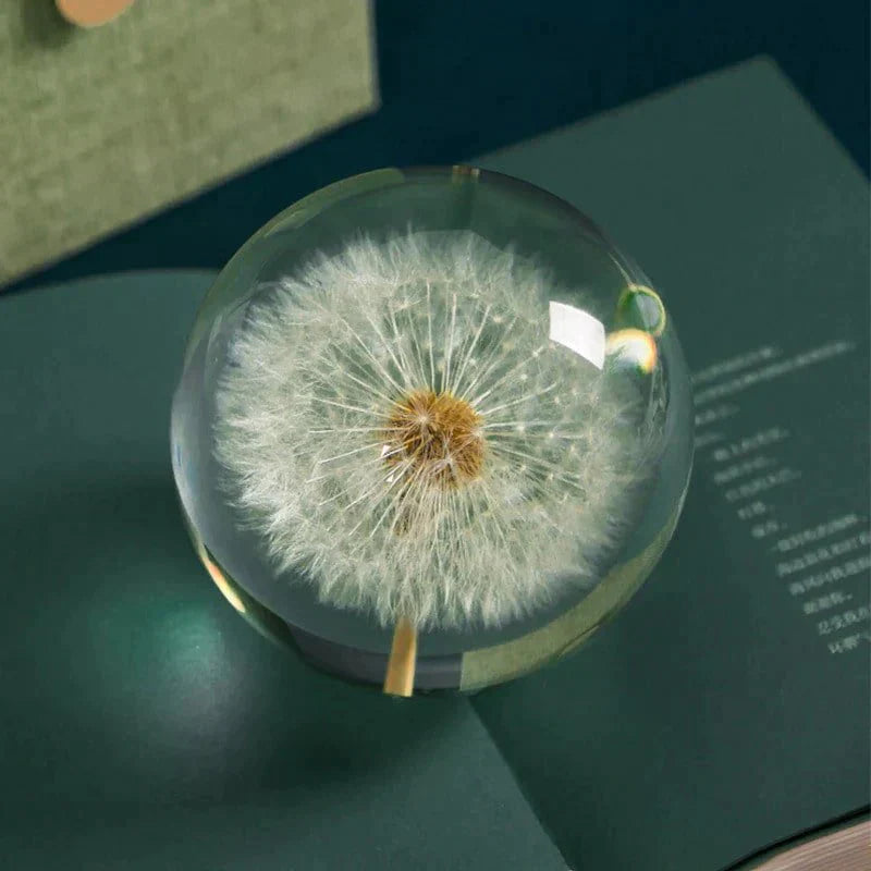 Dandelion Crystal Flower Lamp